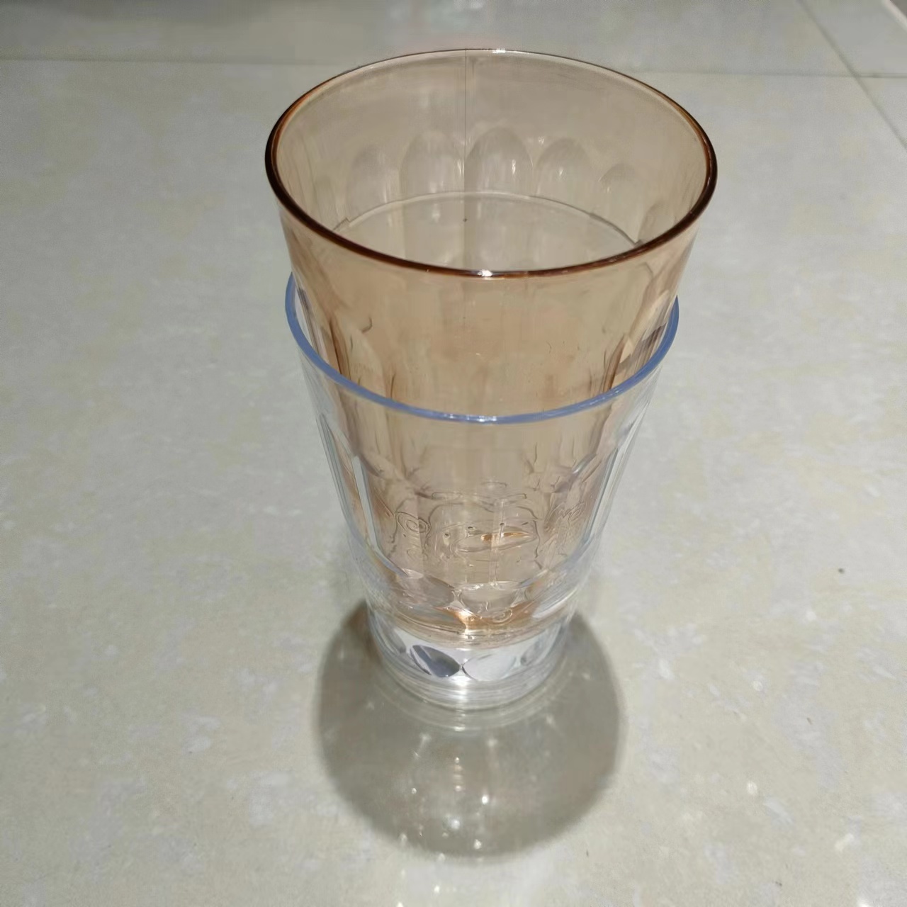 Simple Nordic mouthwash cup, home couple's washbasin cup set, colorful plastic water cup, toothbrush cup details Picture