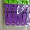 Clothes drying clips, cotton quilt clips, windproof plastic clothes drying clips, multi-piece set, home sock clamping rack Application Scenario
