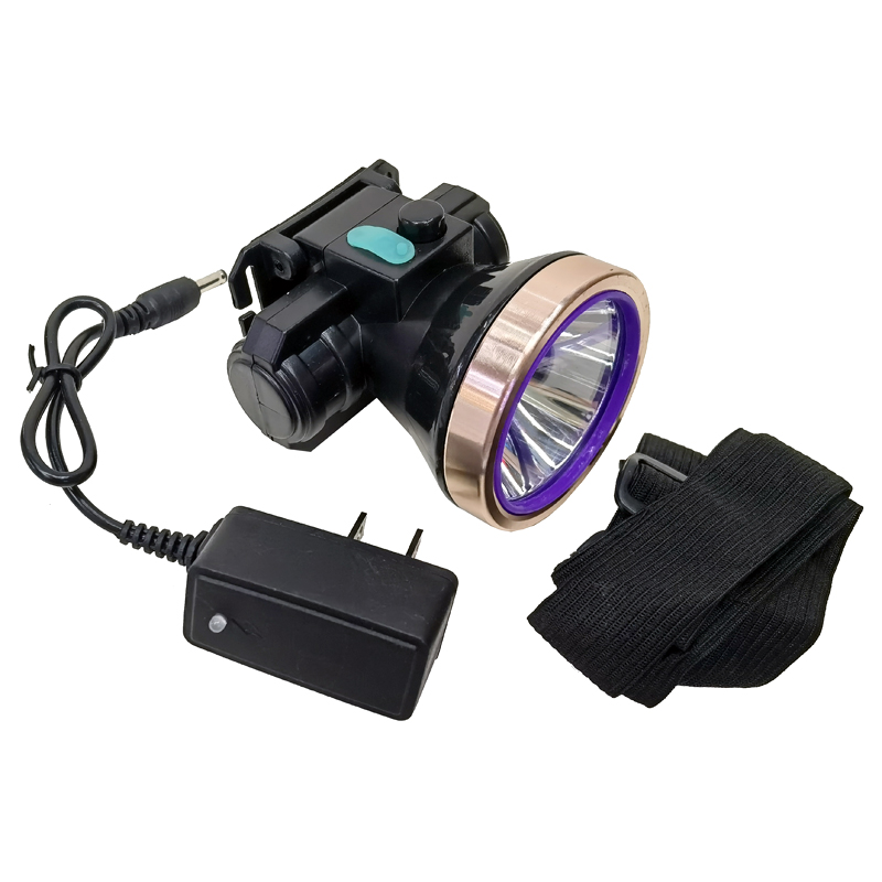 Paracaidas 017-80W faros de plástico recargables USB faros de ciclismo faros de camping al aire libre faros de minería faros de mantenimiento faros de camping faros de pesca Item Picture