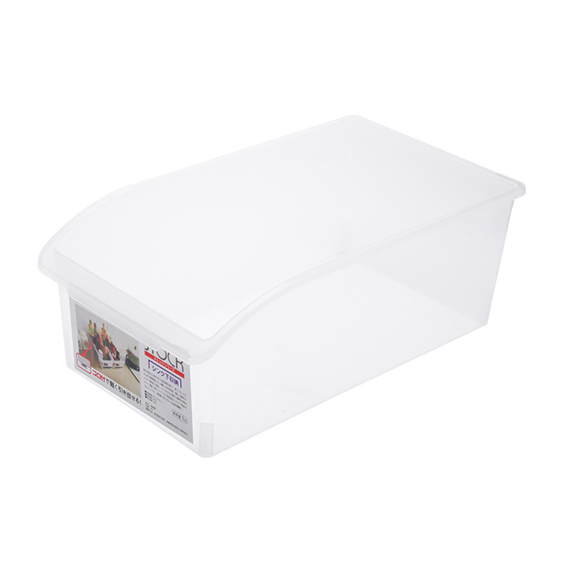 Carefully selected Japanese-style drawer-type refrigerator preservation storage box, kitchen food storage and organization box, transparent plastic vegetable storage details Picture