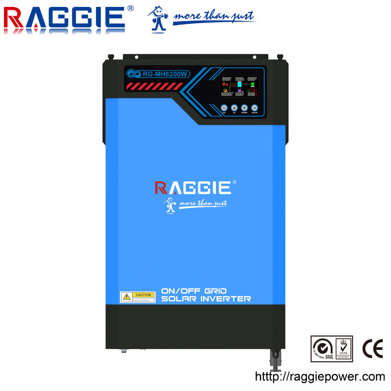 Raggie 6200W Hybrid Inverter 48V-220V Converter In One Machine details Picture