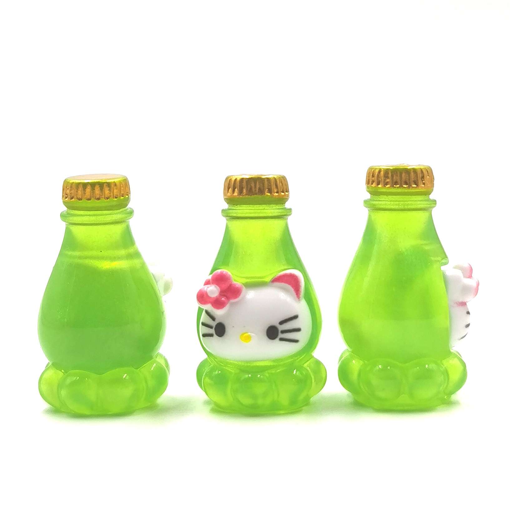 Simulation food toy bottles, kt cat bottles, sand bottles, supermarket and convenience store ornaments, hanging ornaments, Tietile resin accessories, Crocs, diy handicrafts, 300 pieces per package detail image 6