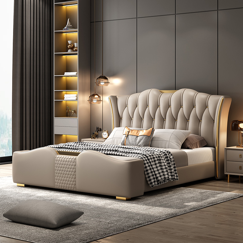 【 Ultimate comfort, sleeping in double bed 】
