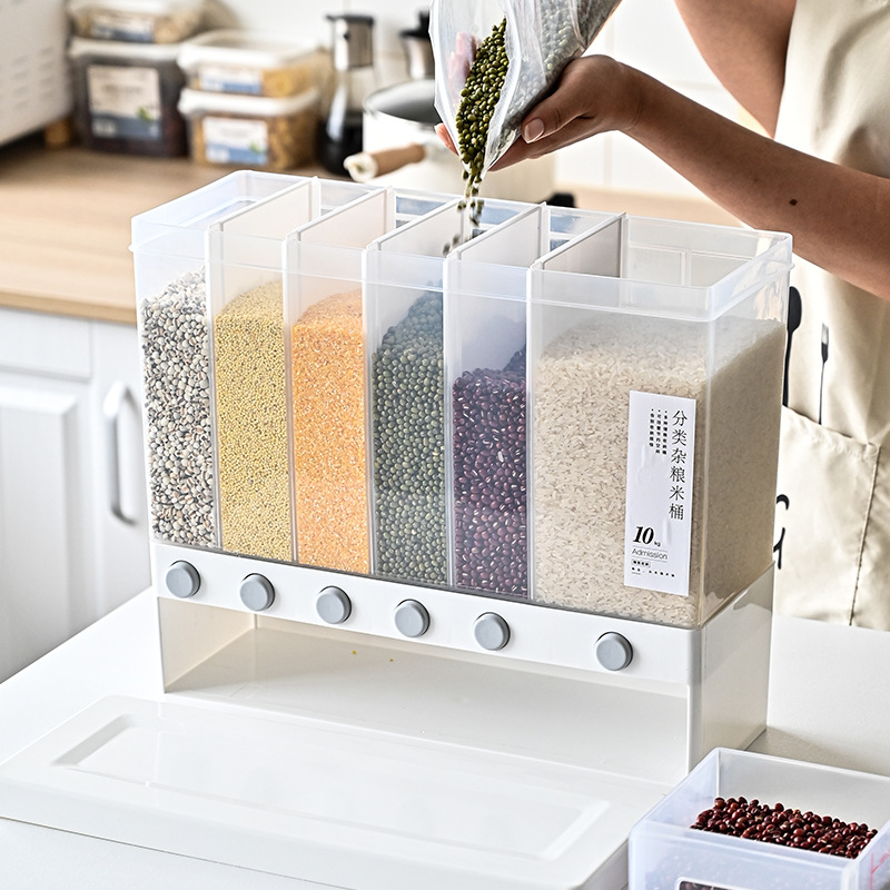 米桶/日用品/容量大/分类白底实物图