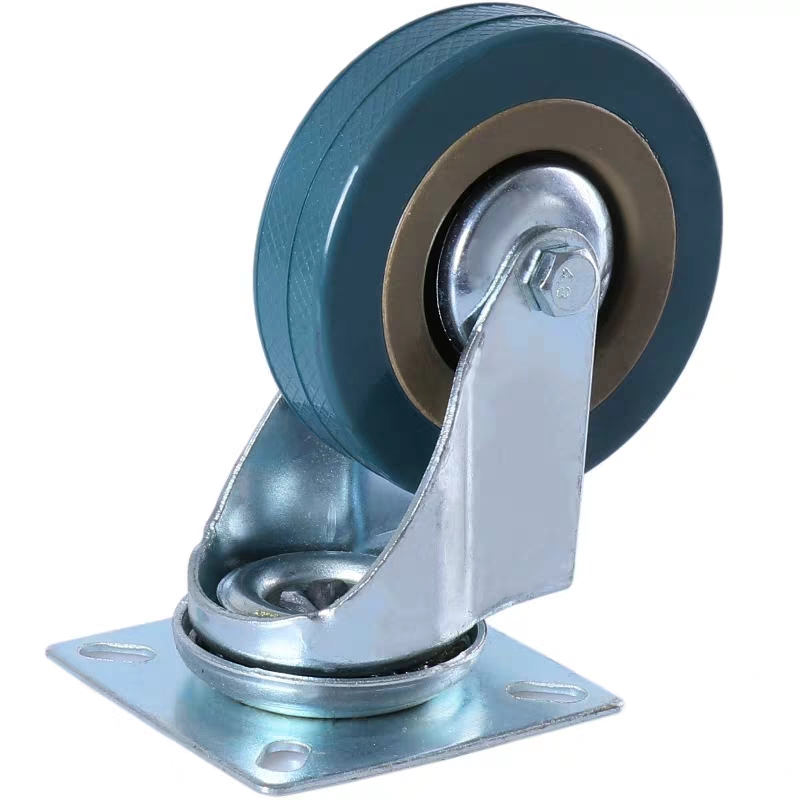 PVC grey caster wheels thumbnail