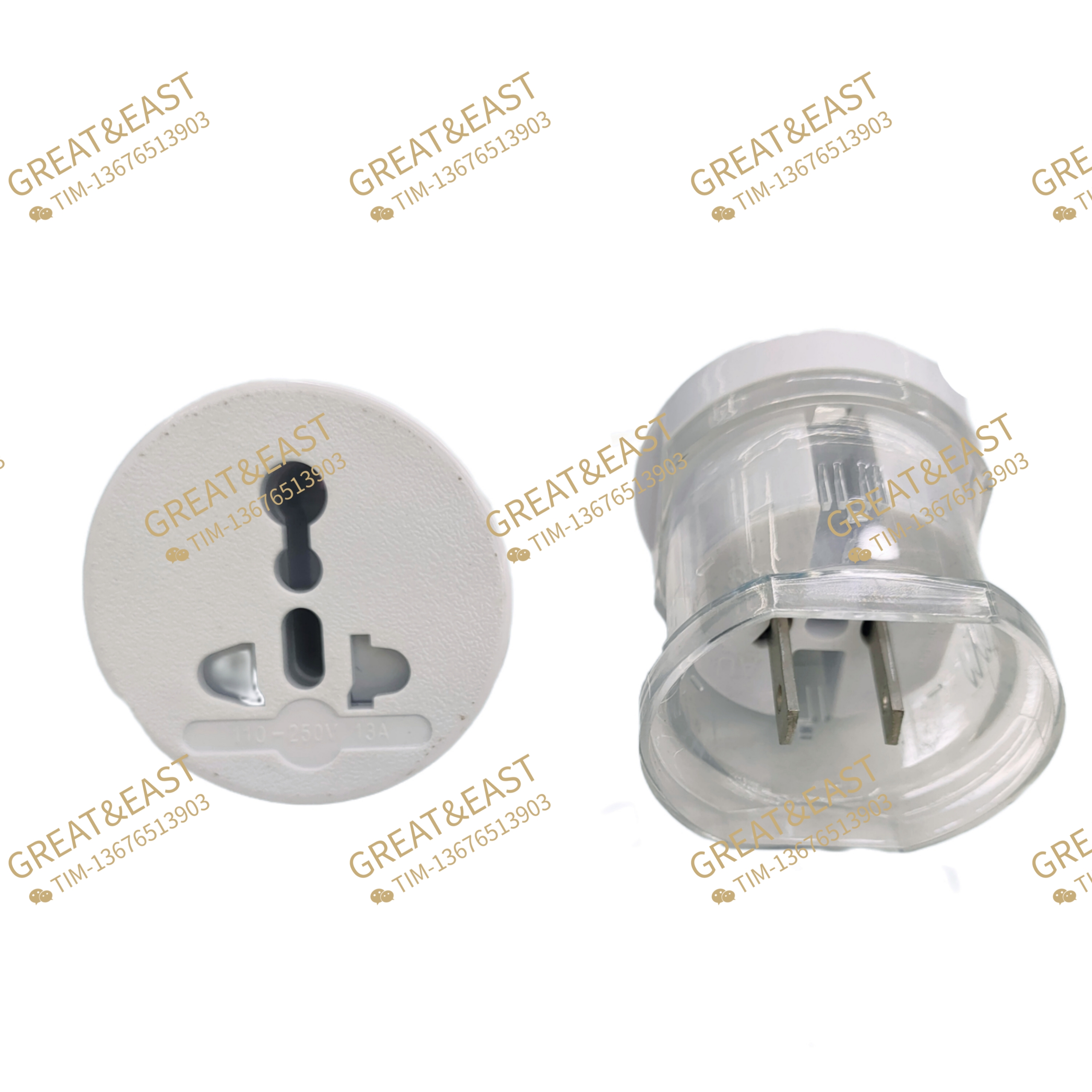 American-style travel plugs for electrical products Application Scenario