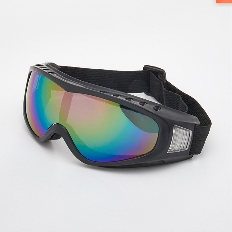 566 Bicycle riding windproof glasses color protective glasses Large goggles goggles sports windproof dust spray industrial protective glasses full figure