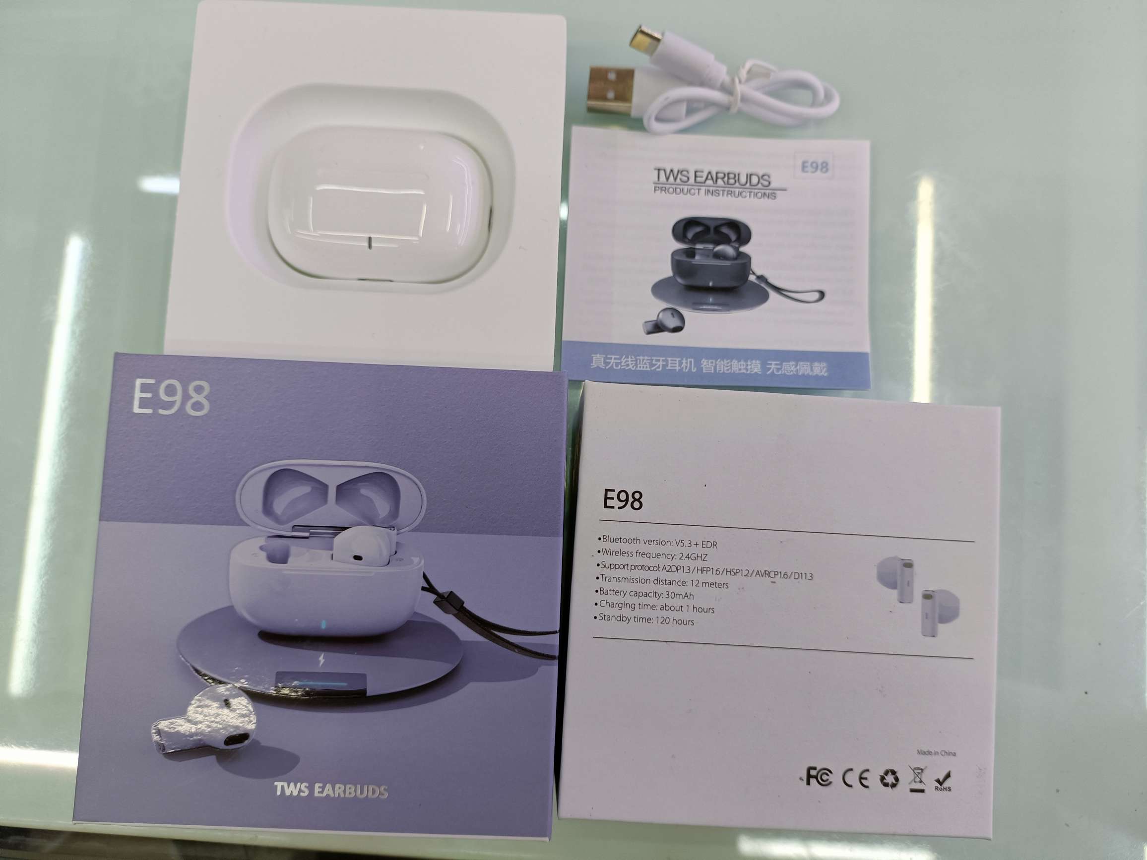 
E98 Bluetooth headset /E60 Bluetooth Headset /E11S Bluetooth Headset /BT10 Bluetooth Headset Cockpit charging headset full figure