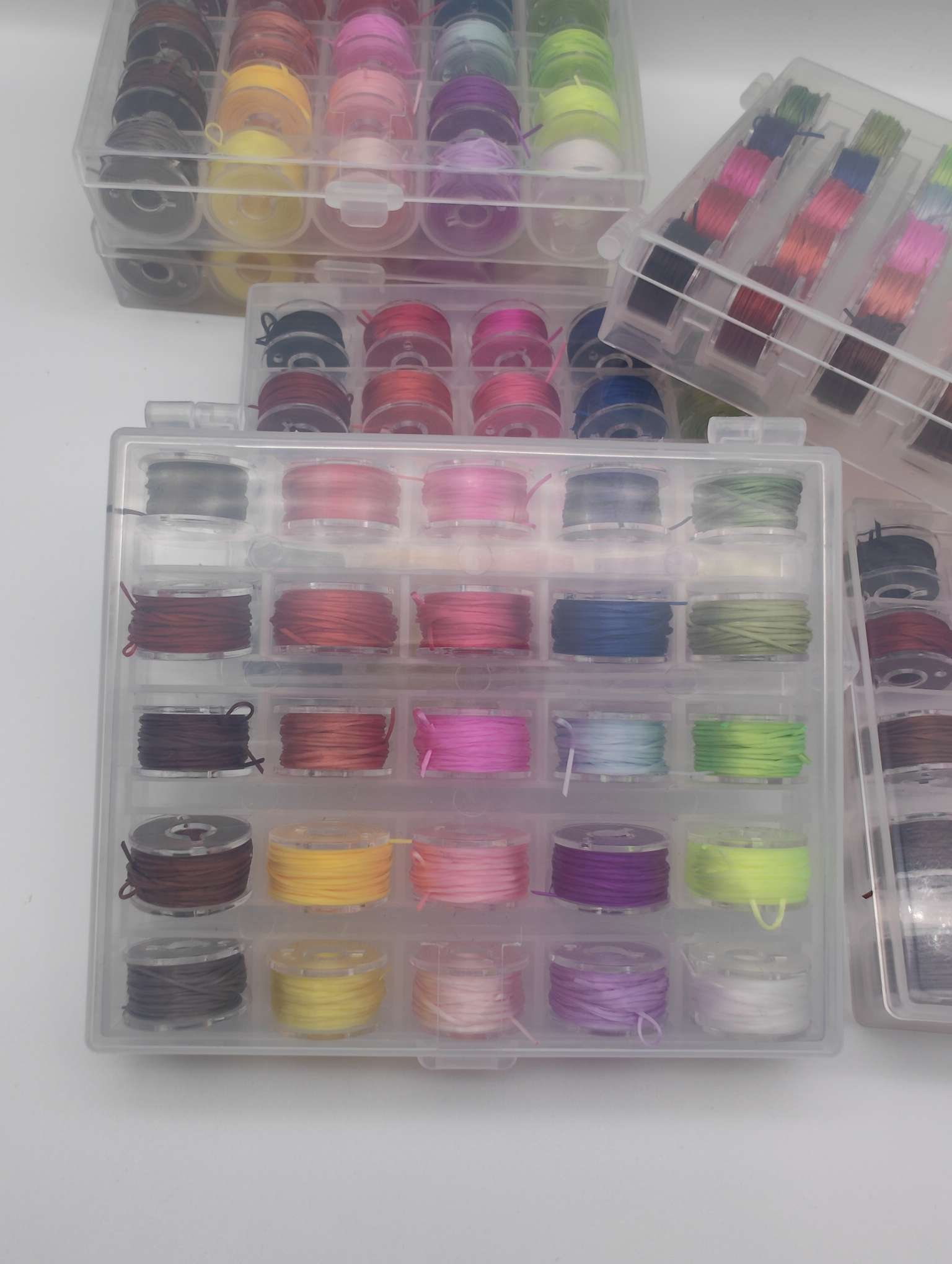 A box of 25 rolls of imported Duke line, mixed color diy handcrafted Item Picture