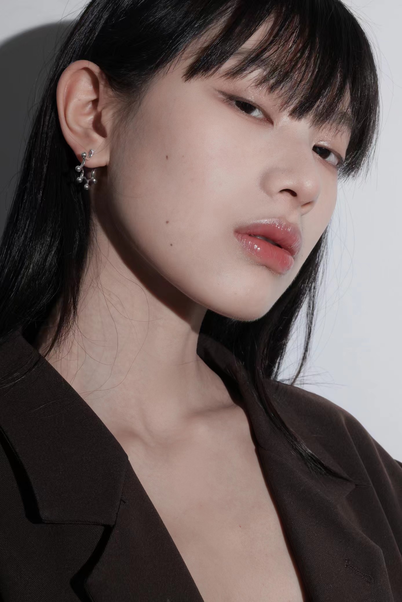 S925 Thai Silver Version Premium Earring Buckle Application Scenario