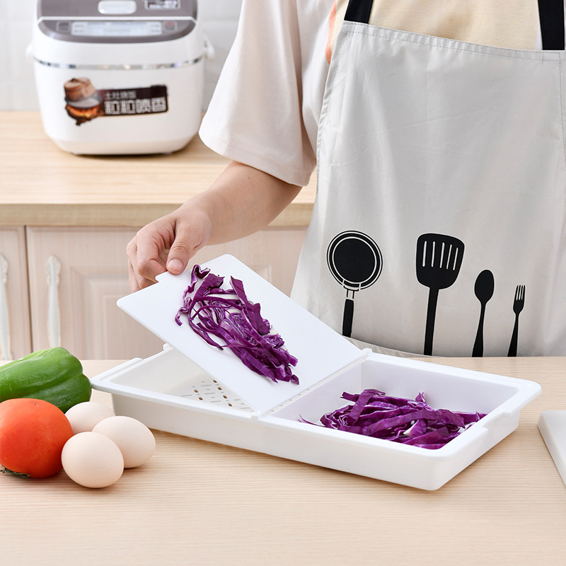 多功能三合一抗菌防霉双面菜板家用砧板切菜板切水果板厨房沥水