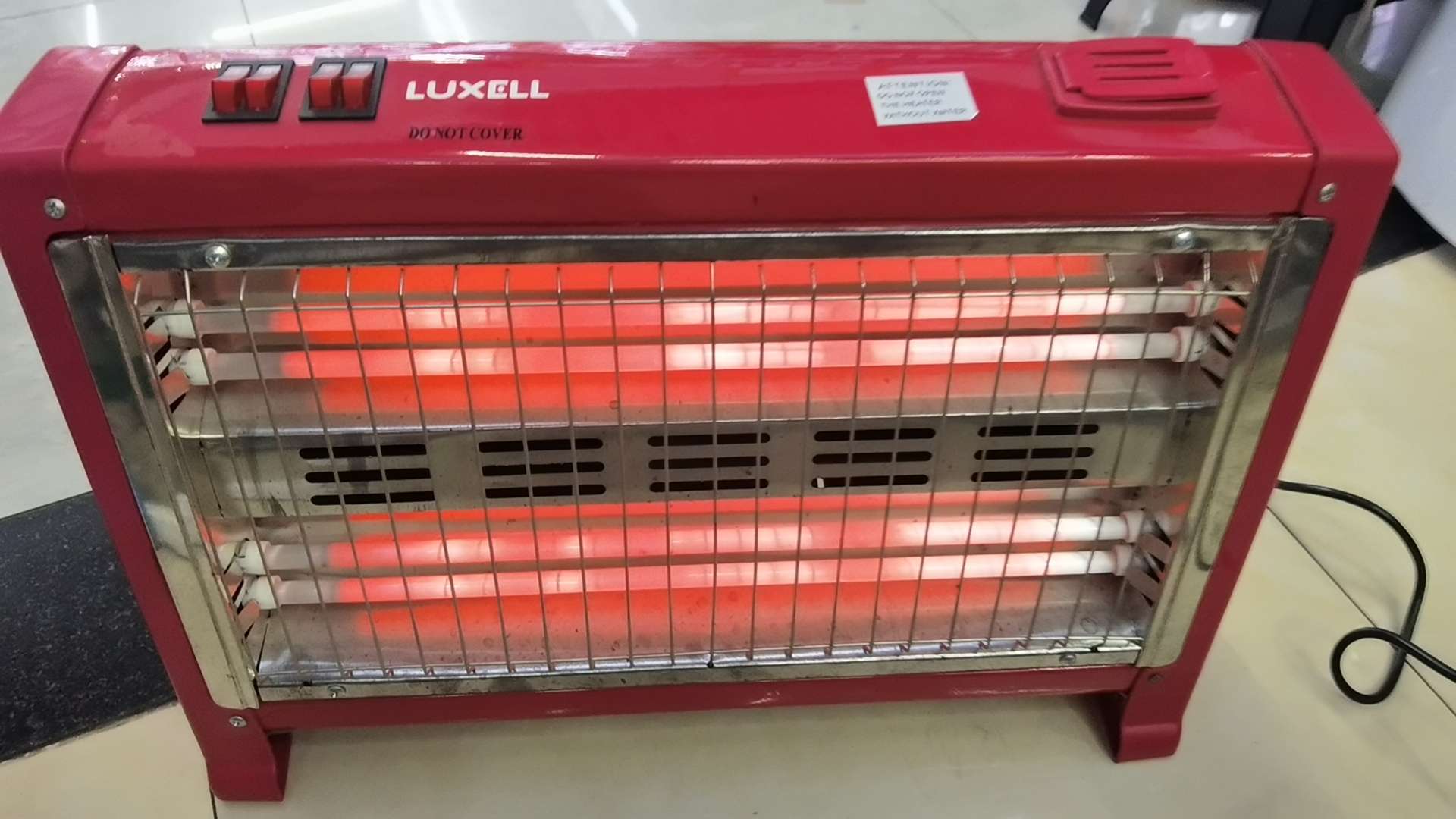 Quartz tube heating band falls into the safety switch with water addition and humidification function 1500w household heater