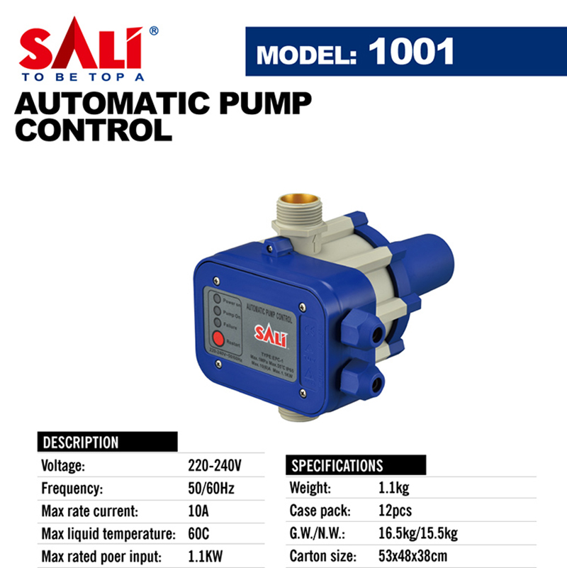 Pump Control Switch/Pump Pressure Controller/Pressure Switch Pump details Picture