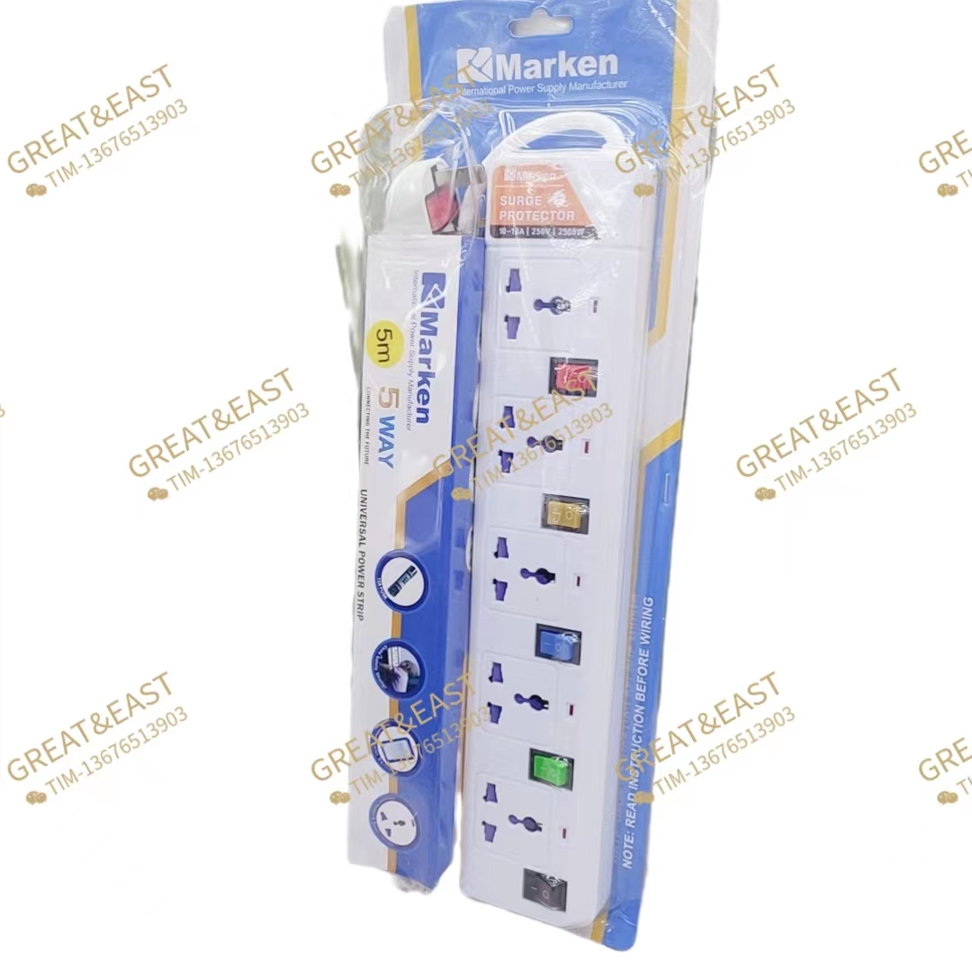 British-style multi-functional power strip for electrical products Item Picture