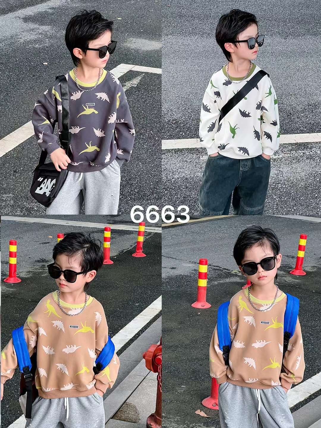 秋款上新/宝宝/圆领卫衣细节图