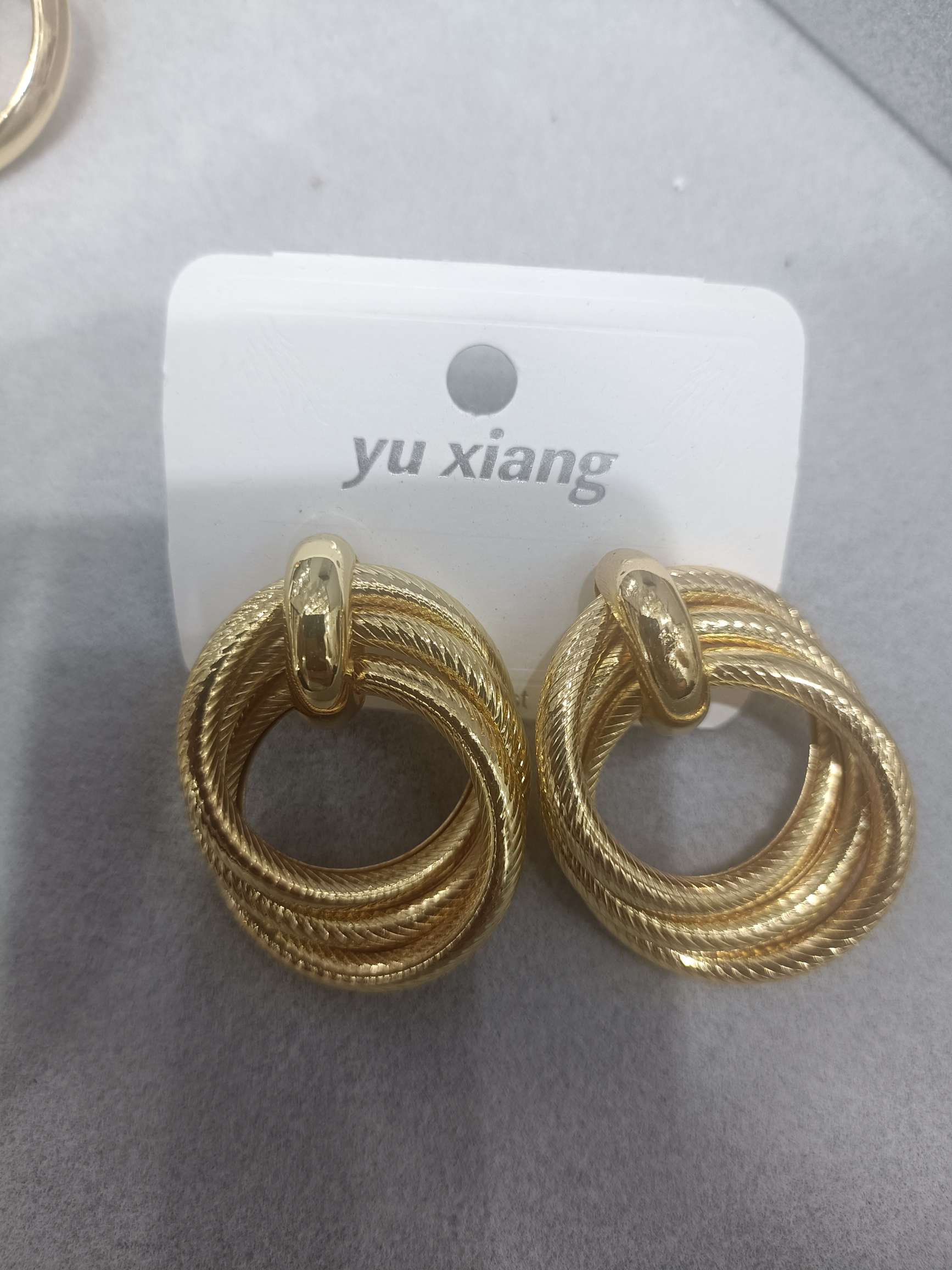 European And American Fashion Trend Generous Earrings And Earrings Products Hing Edge -011