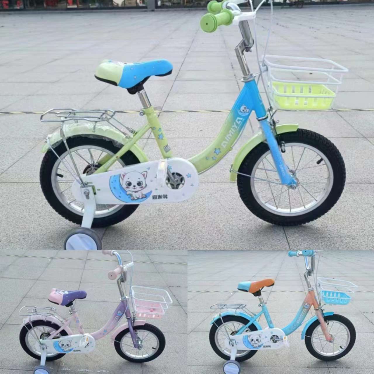 儿童自行车实物图