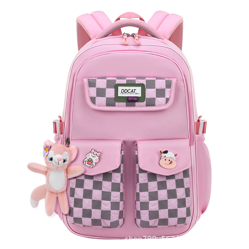 New school bags for primary and secondary school students large capacity lightweight backpack for children LZJ-4516