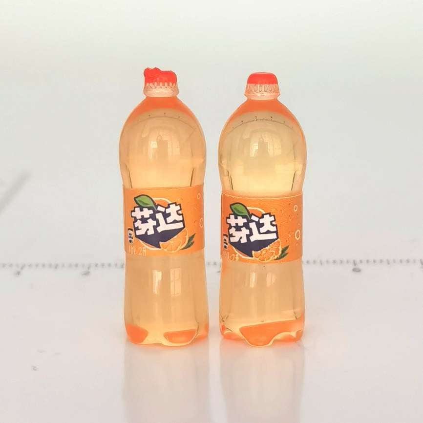 Simulation toys, food toys, ornaments, pendants, Tietiele supermarket, convenience store, cola, Pepsi, Sprite, Fanta, Merinda, diy bottles, wine bottles, beverage bottles detail image 8