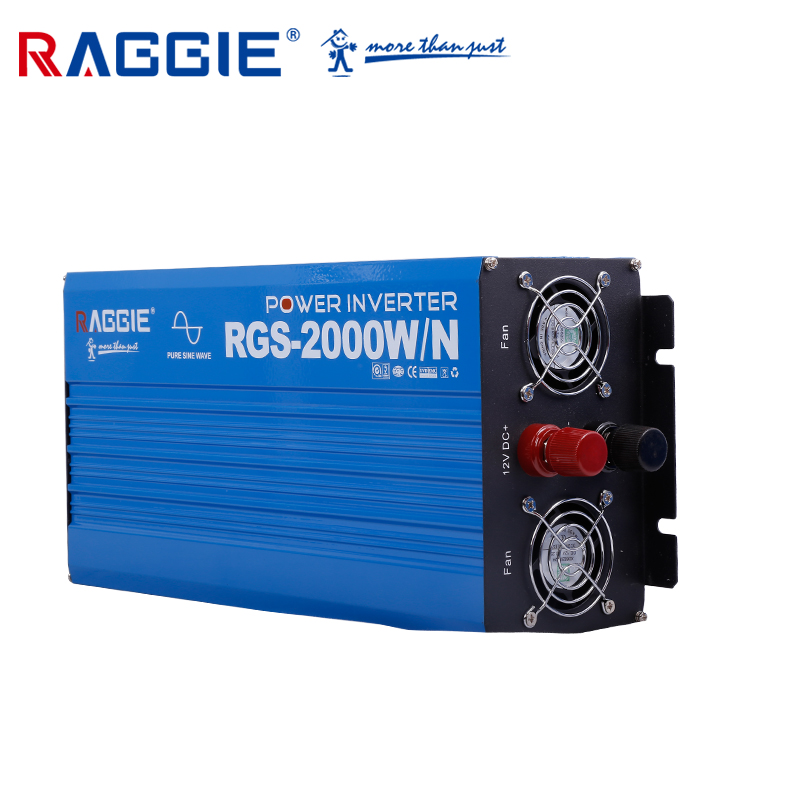 Raggie Ce Certified 2000W 12V 24V Household High Power Battery Converter Specification drawing