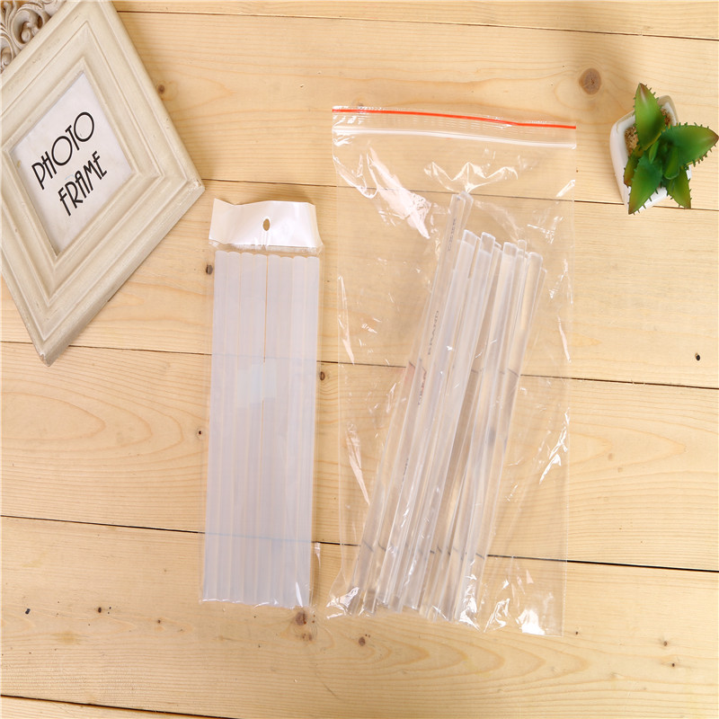 Guke hot melt adhesive strips, sticks, fully transparent hot melt adhesive, elastic rods, toy-specific hot melt adhesive, candle glue, 11*270mm, suitable for large glue guns Application Scenario