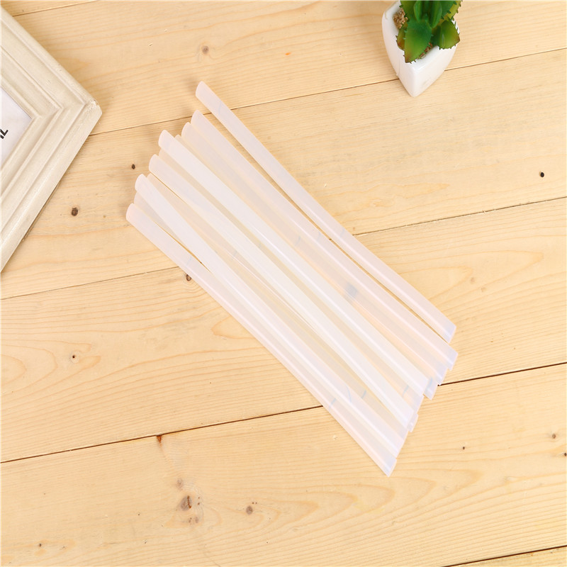 Guke Hot Melt Adhesive Stick 1902, fully transparent hot melt adhesive stick 7*270mm, suitable for small adhesive guns, factory direct sales details Picture