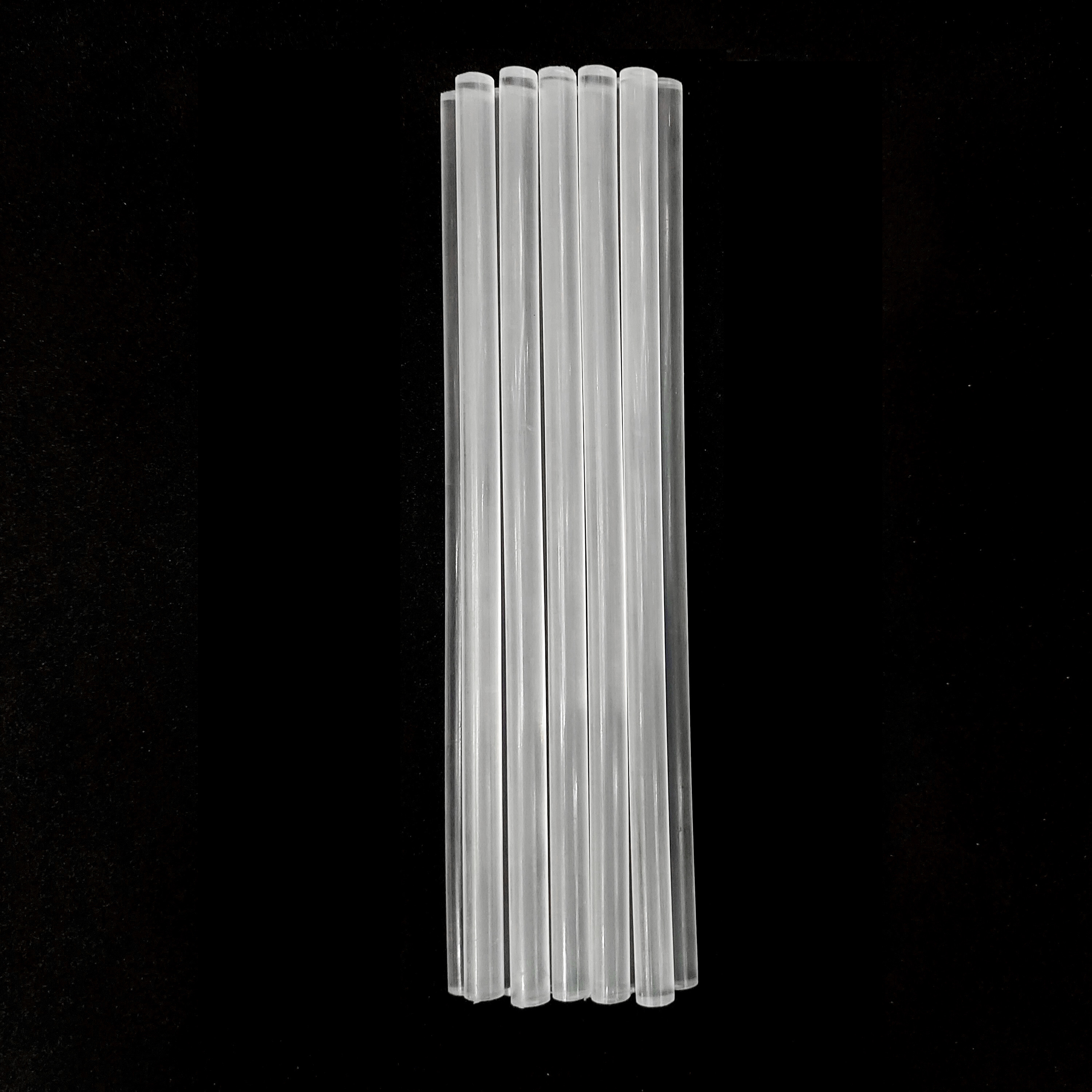 固客热熔胶条胶棒全透明热熔胶弹力棒玩具专用热熔胶蜡烛胶11*270mm适用大胶枪