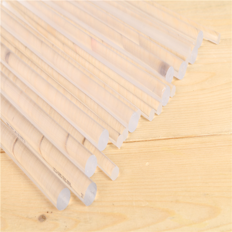 Guke hot melt adhesive strips, sticks, fully transparent hot melt adhesive, elastic rods, toy-specific hot melt adhesive, candle glue, 11*270mm, suitable for large glue guns Specification image