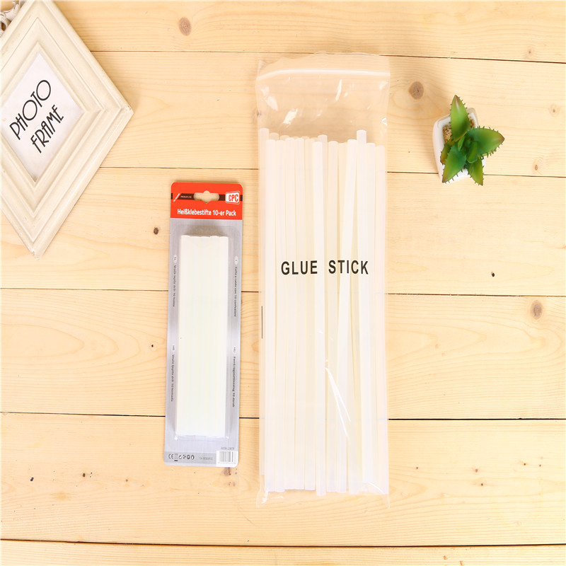 Guke Hot Melt Adhesive Stick 1902, fully transparent hot melt adhesive stick 7*270mm, suitable for small adhesive guns, factory direct sales