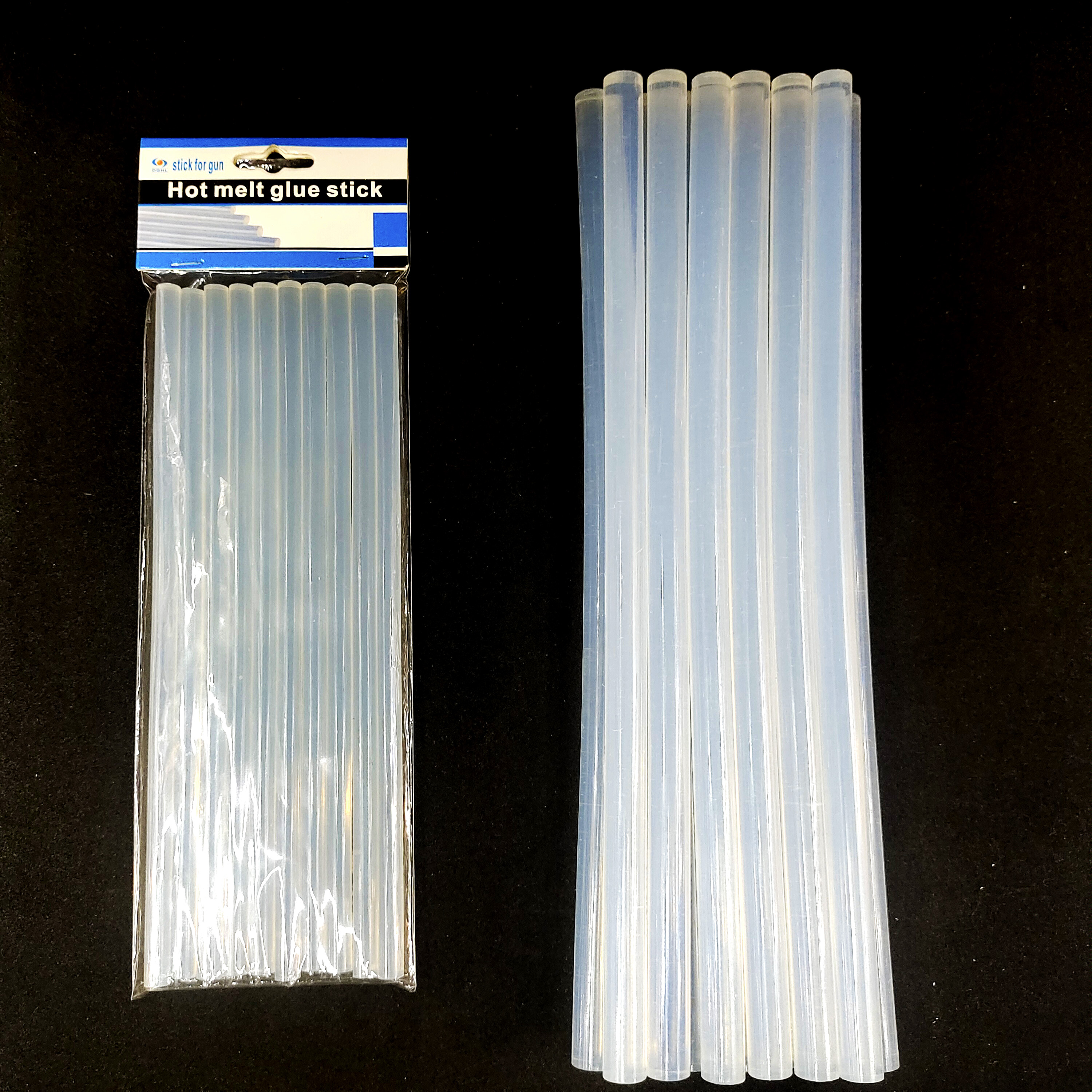 Guke Hot Melt Adhesive Strip and Stick 1903, fully transparent hot melt adhesive, elastic stick, toy-specific hot melt adhesive, candle glue Specification image
