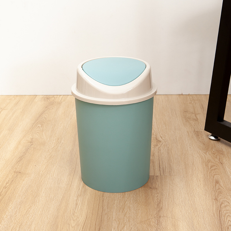 Dry and wet classified trash cans, flap trash cans, household garbage baskets, covered bathroom trash cans Specification image