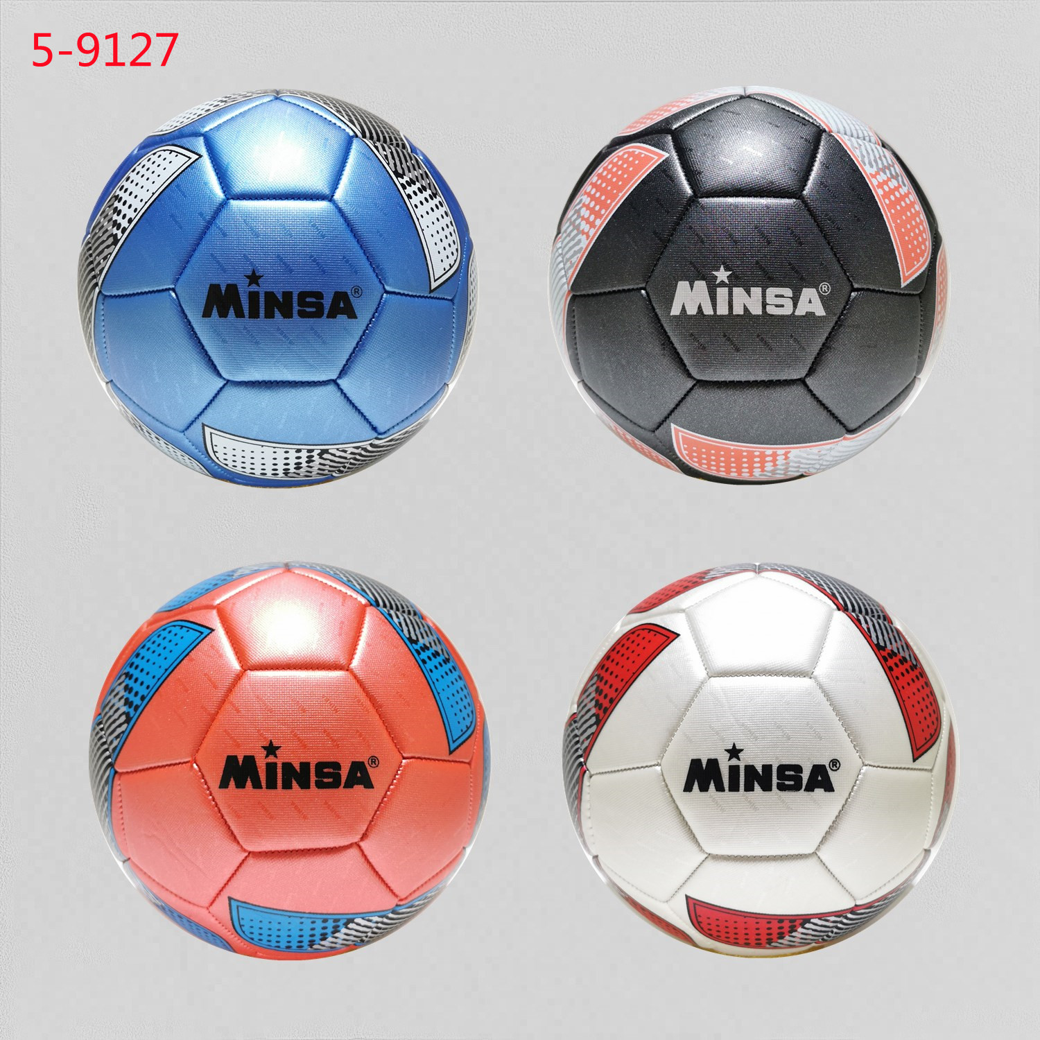 Football Factory Direct Sales MINSANo. 5 Foaming Machine sewing Football StudentTraining Match Wear-resistantCan do Customize LOGO thumbnail
