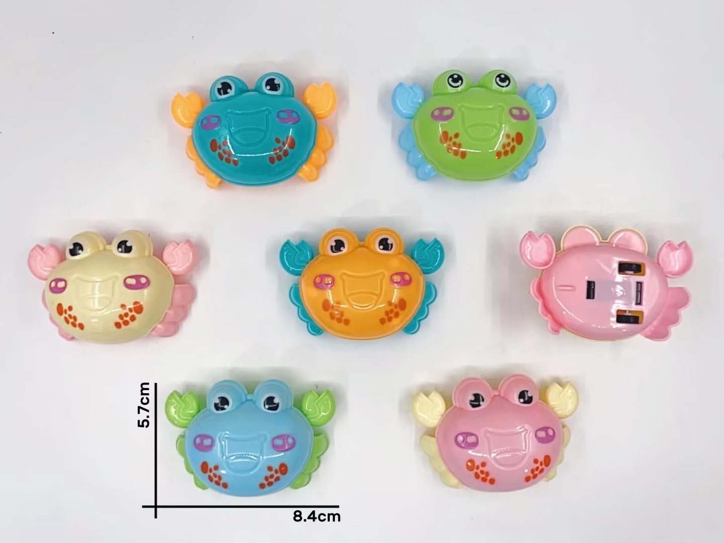 儿童玩具卡通小螃蟹回力车迷你小玩具奇趣扭蛋赠品玩具幼儿园活动小礼品