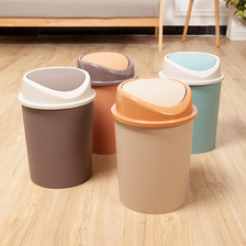 干湿分类垃圾桶摇盖垃圾桶家用垃圾篓有盖卫生间垃圾桶