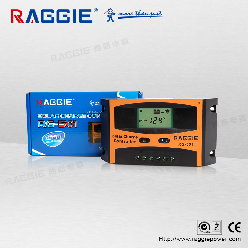 Raggie Rg-501 20A Solar Controller System Fully Automatic Universal 12/24V Application Scenario
