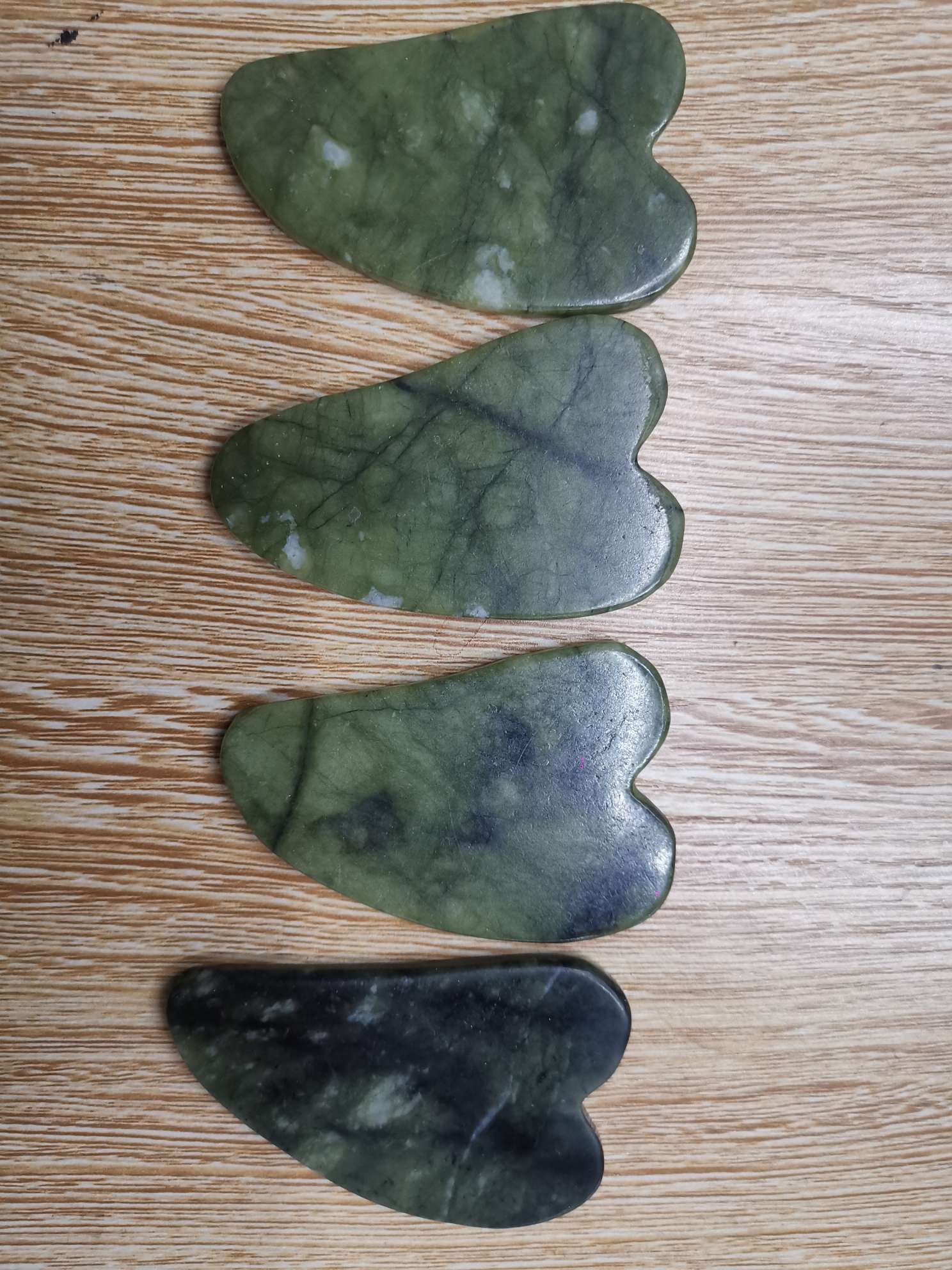 天然玉石刮痧板多面通用面部眼部脸部美容牛角刮板美容板详情图8