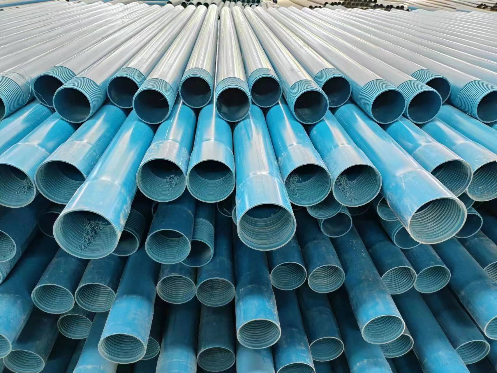 PVS pipes for sewage drainage, water supply, well walls, PVC well wall pipes, well drilling pipes, combined assembly pipes, and drainage pipes Application Scenario