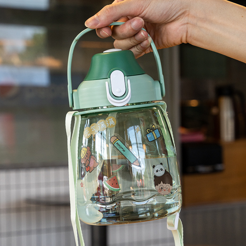 可折叠户外服/保温壶/饮料/带肩带的不锈钢水瓶细节图