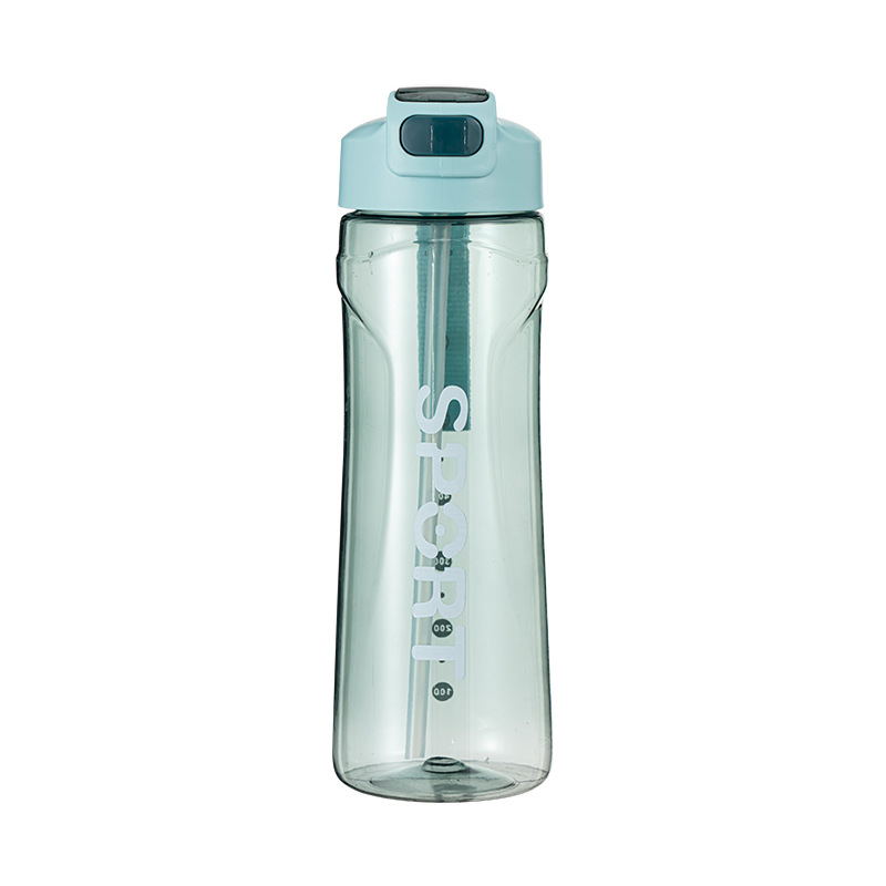 Large Capacity Sports Water Cup Girls Portable High Temperature Straw Cup Summer Fitness Kettle Men's Water Cup Sports Large Capacity With Rope Item Picture