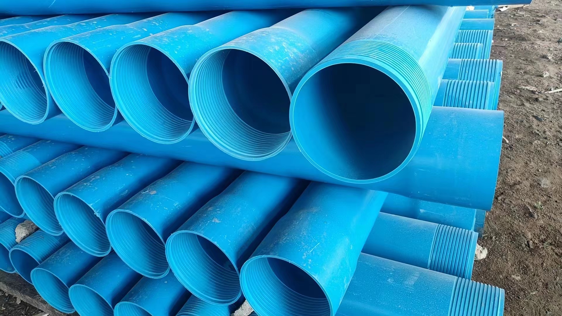 PVS pipes for sewage drainage, water supply, well walls, PVC well wall pipes, well drilling pipes, combined assembly pipes, and drainage pipes
