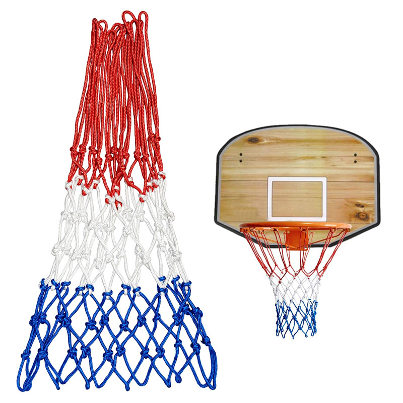 亚马逊跨境货源涤纶加粗篮网比赛用篮筐网户外篮球架网篮球网详情图5