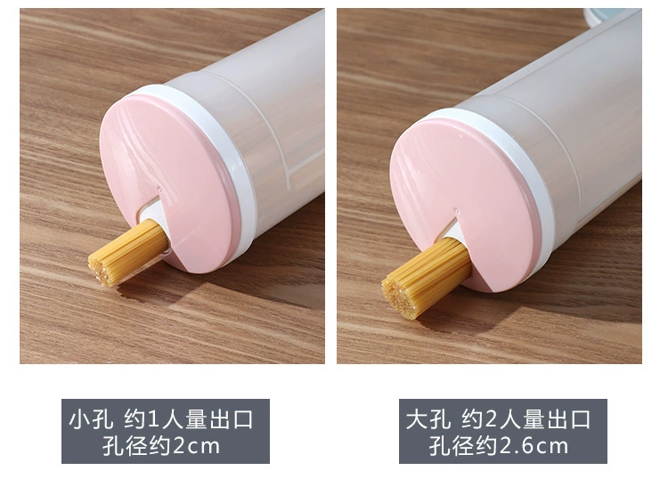 Q35-7104 Noodle storage box, food-grade sealed jar, noodle and grain storage jar, dried noodle cylinder detail image 7