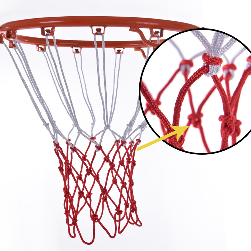 亚马逊跨境货源涤纶加粗篮网比赛用篮筐网户外篮球架网篮球网详情图3