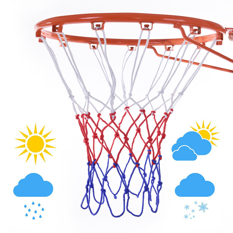亚马逊跨境货源涤纶加粗篮网比赛用篮筐网户外篮球架网篮球网详情图2
