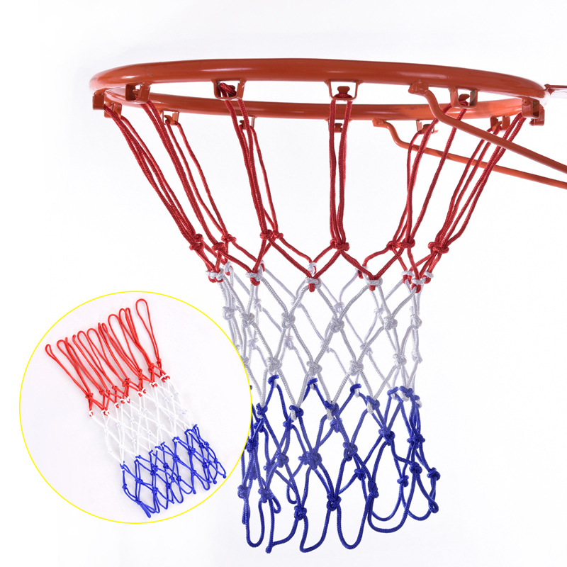 亚马逊跨境货源涤纶加粗篮网比赛用篮筐网户外篮球架网篮球网详情图1