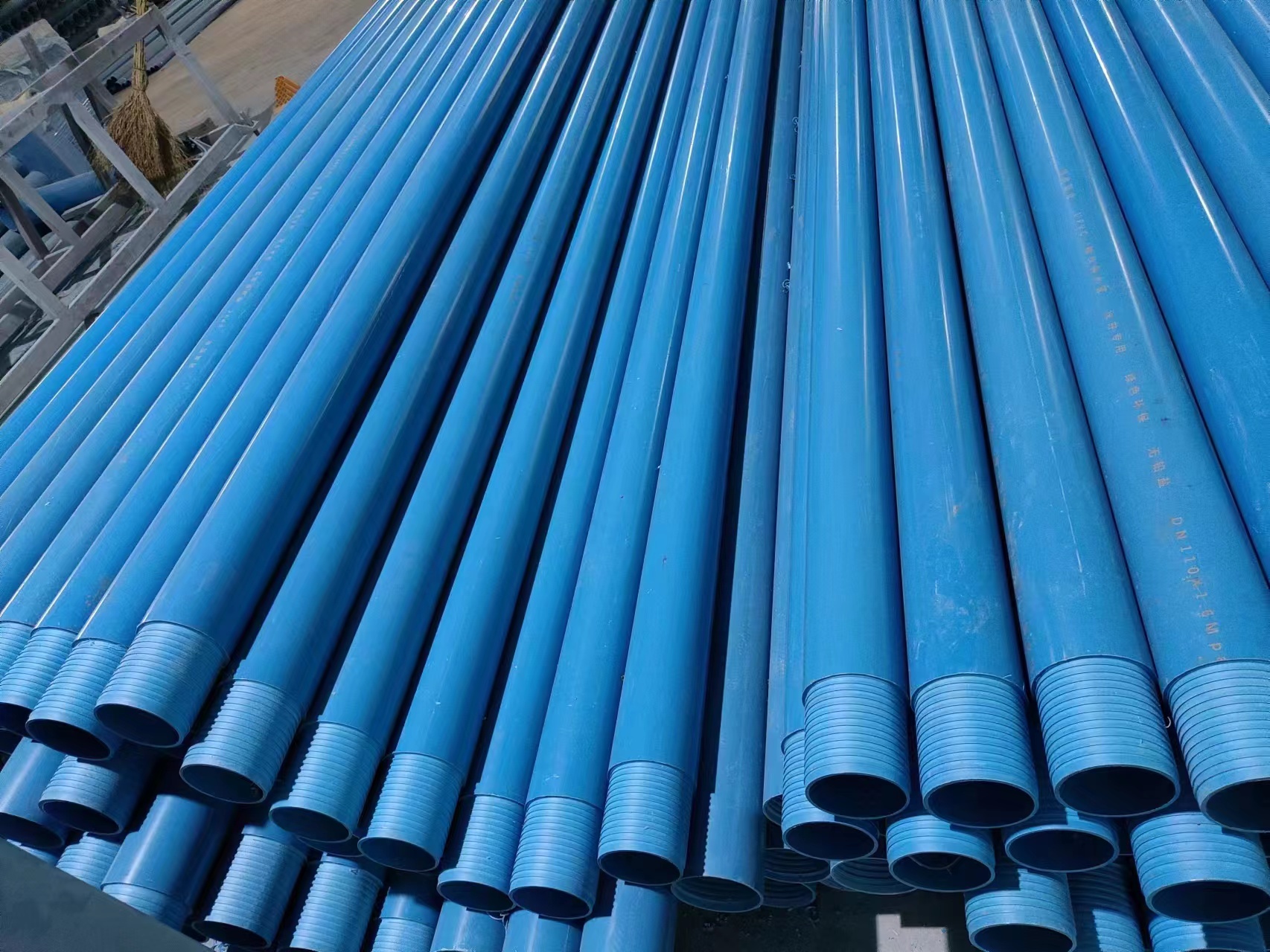 PVS pipe for sewage drainage, water supply, well wall, PVC well wall, well drilling pipe, combined pipe material, drainage pipe Application Scenario