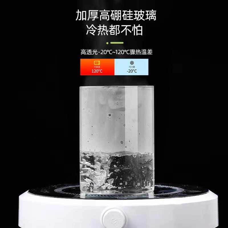 Stainless steel cover storage tank, glass sealed tank, dust-proof storage tank for food and grains, glass tank for dried tangerine peel Specification image