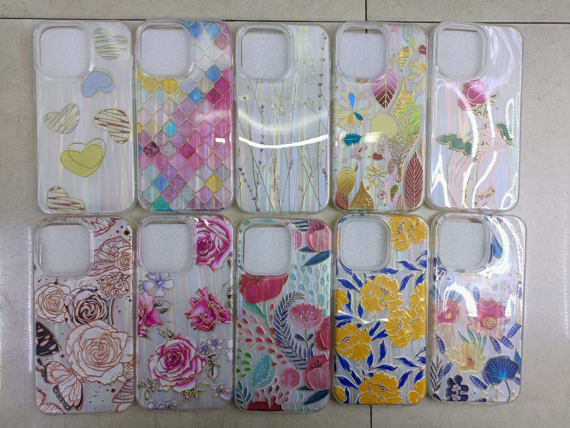 3D colorful 3-in-1 phone case