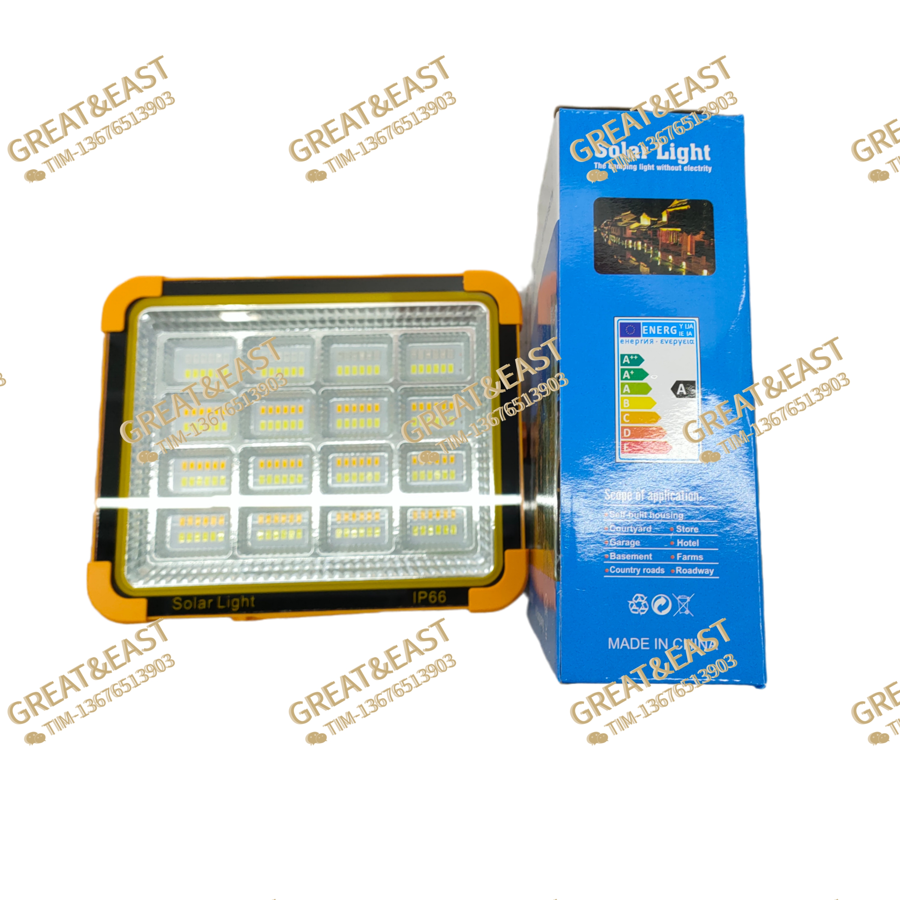 新能源/SolarLight/D18/16格/手提灯/灯具/太阳能/环保产品图