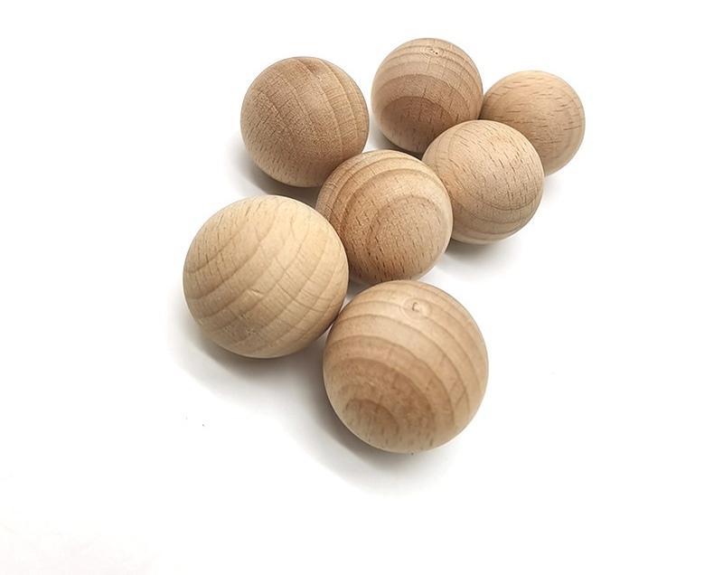 Jiehao Manufacturers Supply Wood Ball Wood Ball Wood Beads Supply Wood Ball Loose Wood Beads Solid Wood Balls Application Scenario